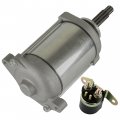 Caltric Starter With Relay Solenoid Compatible Suzuki Dr650se Dr 650 Se 1994 1995
