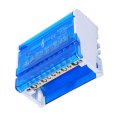 Keenso Din Rail Terminal Block Distribution Box 4-level 411 Junction With Isolation Barrier For Preventing Short Circuit Ideal