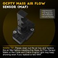 Ocpty Mass Air Flow Sensor 10393949 Meter Fits For 2011-2015 Chevrolet Silverado 2500 Hd 6l 3500 6 2010-2015 Gmc Savana 6