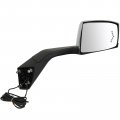 Ocpty Truck Side Hood Mirror Right Passengers Tuck Car Fit For 2004-2018 Volvo Vnl Vn Series Turn Signal Light Manual Control