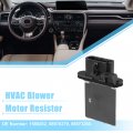 Acropix Hvac Blower Motor Resistor Ac Control Module Fit For Pontiac Vibe 2003-2008 Pack Of 1 Black