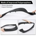 G-plus Fender Flares Front Driver And Passenger Side Compatible With Toyota Tacoma 2016 2017 2018 2019 2020 2021 Moulding Trim