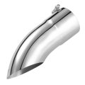 Upower Turn Down Exhaust Tip 4 Inch Inlet Outlet Diameter 12 Long Stainless Steel Bolt On Diesel Muffler 