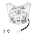 12v Atv Headlight Lamp For 150cc 200cc 250cc Dinosaur Style Quad Dirt Bike Waterproof Front Head Light With Clear Acrylic Lens 