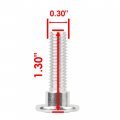 Caltric 7 Front Disc Stud Bolt Compatible With Kawasaki Vulcan 750 Vn750a 1986 1987 1988 1989-2006