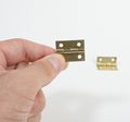 Package Of 12 Sets Brass Plated Box Hinges For Woodworking Crafting And Creating- 24 Total 