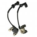 2pcs Ignition Coils Left And Right 30500-zj1-013 30500-zj1-023 30500-zj1-844 Fit For Honda Gx620 Gx610 20hp V Twin Engines 