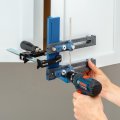 Door Knob Jig Pull Pro Drilling Guide A Tool Binet Rdware Hole Locator Punch A Fors A Cabinet Adjustable Drill An Easy Install