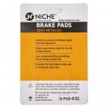 Niche Brake Pad Set For Triumph Rocket Iii Touring Roadster T2020393 T2020245 T2020692 Front Rear Semi-metallic