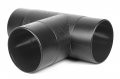 Dca005 4 In T Fitting Dust Hose Splitter Connection For Collection Systems Abs Plastic Woodworking Shop Accessory Black 