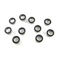 10pcs 6x10x3mm Precision Ball Bearings Chrome Steel Abec 3 Rubber Seals 