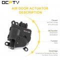 Ocpty Heater Blend Door Actuator Mode Air Fits For Chrysler 200 For Jeep Compass Replace 604-021 68000494aa 68000495aa Hvac