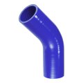 1 Pcs 48mm 89 Id 102mm 4 02 Length 45 Degrees Blue Car Silicone Hose Coolant Universal 