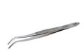 Aven 18491 Offset Spade General Purpose Tweezer Stainless Steel 4-1 2 Length 