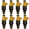 8 Pack Fuel Injectors For Ford F150 F0 F0 E150 E250 E350 E450 Mustang Expedition Excursion Crown Victoria Bronco Econoline 