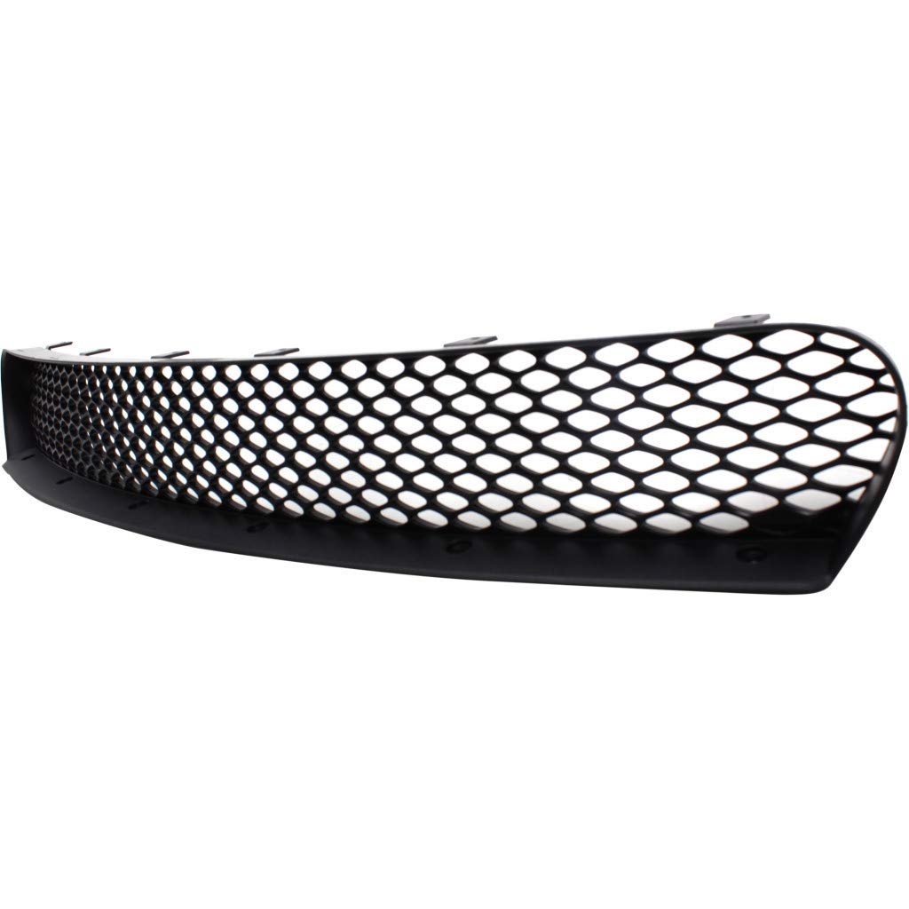 Front Center Lower Bumper Grille For Dodge Charger 2015 2016 2017 2018 2019 2020 Textured Black Plastic With Hood Scoop Capa