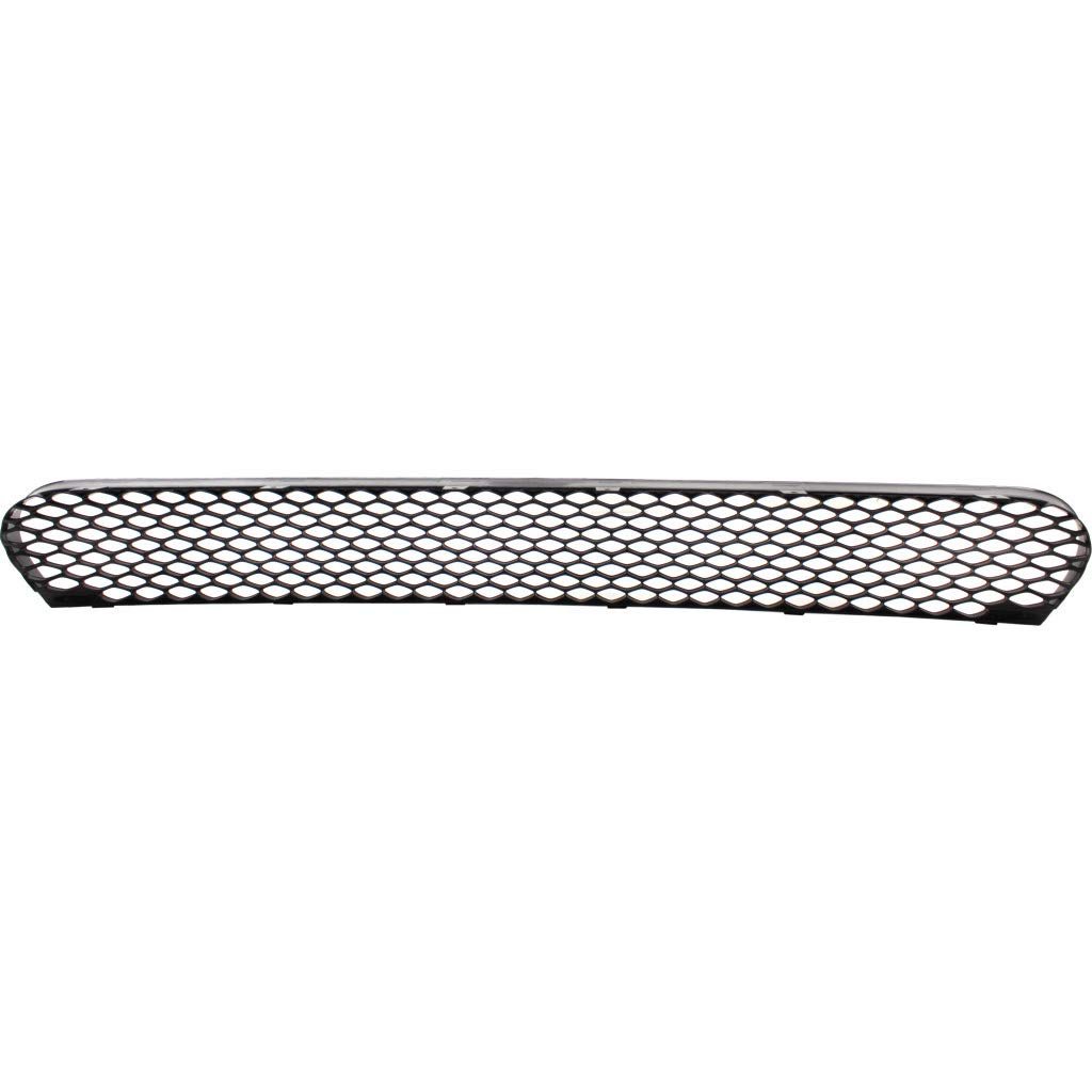Front Center Lower Bumper Grille For Dodge Charger 2015 2016 2017 2018 2019 2020 Textured Black Plastic With Hood Scoop Capa