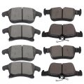Aintier Automotive Replacement Brake Pads Front Rear Fit Ford For Fusion 2013-2016 For Lincoln Mkz 2013-2018