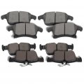 Aintier Automotive Replacement Brake Pads Front Rear Fit Ford For Fusion 2013-2016 For Lincoln Mkz 2013-2018