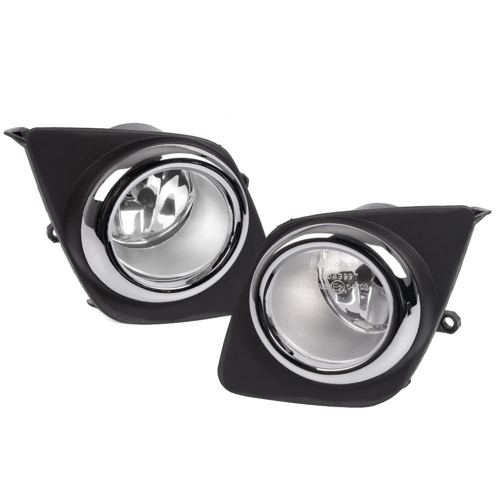Front Bumper Fog Lights For 2009-2012 Toyota Rav4 Models Clear Light Assembly Left Right 8122006071 521280r010 To1039129