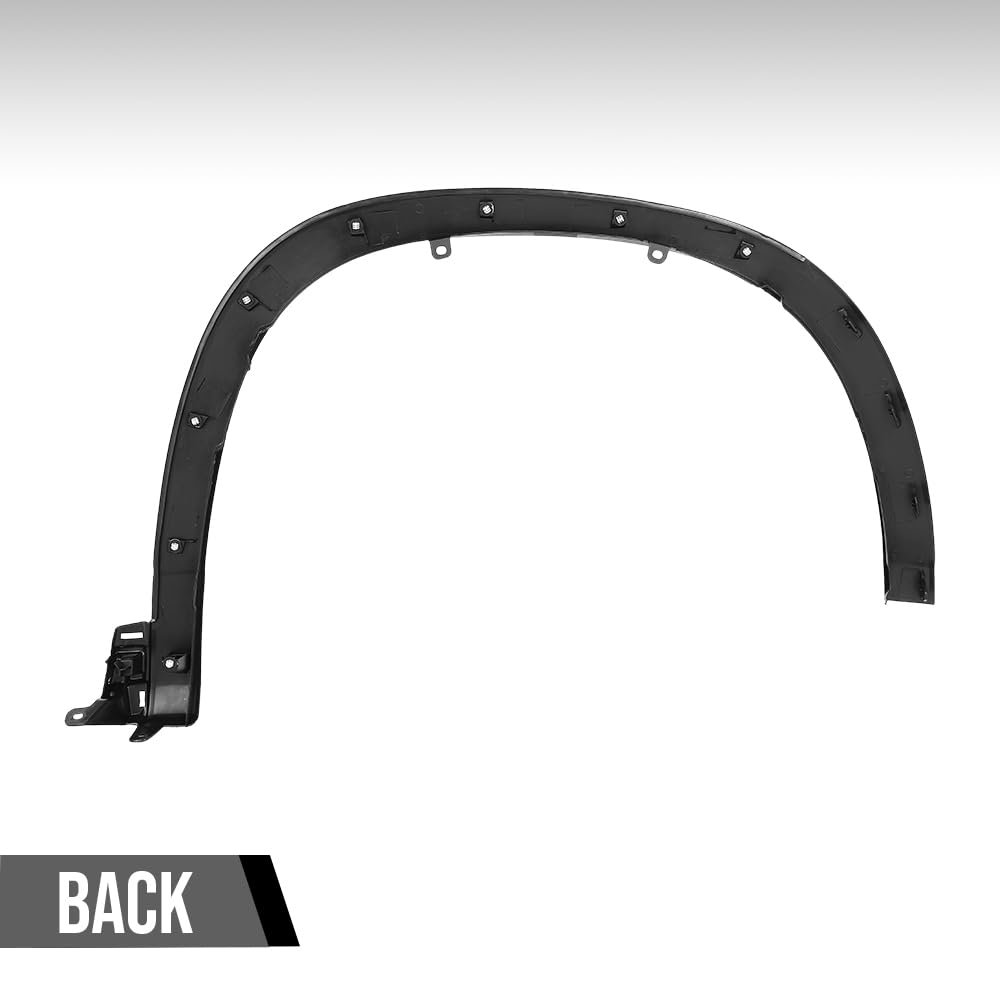 Fender Flare Molding Trim Front Left Driver Side For Toyota Highlander 2014 2015 2016 2017 2018 2019 Black To1290105 750860e030
