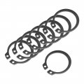 25 7mm External Circlips C-clip Retaining Shaft Snap Rings 65mn 50pcs 
