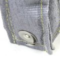 T25 T28 Stainless Steel Knitted Mesh Turbocharger Heat Shield Wrap Blanket Sliver
