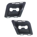 Front Tow Hook Hole Cover Pair For Chevy Suburban 1500 2500 2007 2014 Off Road Package Paint To Match Replaces Gm1029112 