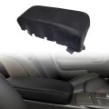 Center Console Lid Replacement Armrest Cover Black Microfiber Leather For Nissan Maxima 2009 2010 2011 2012 2013 2014 