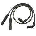 Accel 171111k Black 8mm Stainless Steel Spark Plug Wire 