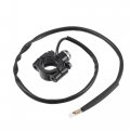 X Autohaux 7 8 Motorcycle Handlebar Control Horn Start Switch Button With Connectors Aluminum Alloy Black