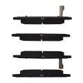 Front Brake Pads For Acura Csx 2007 2008 2009 2010 Low Metallic Mechanical Pad Wear Sensor 2 06 In Inner Height 