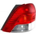 Rear Tail Light Passenger Side For 2009 2011 Toyota Yaris Hatchback To2819144 81551 52780 Chrome Housing With Clear And Red 
