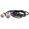 Ocpty Cab Marker Light 3pcs Smoke Top Roof Running Assembly W Wiring Pack T10 White Bulbs Free Led Fit For 2002-2006 Chevy