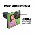 It S Really Hard To Balance Work And Not Caring About Anything Funny Humor Tow Trailer Hitch Cover Plug Insert