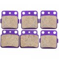 Ocpty Carbon Fiber Brake Pads Fit For 2004 2005 2006 2007 2008 Arctic 400 2003 Kawasaki Kfx400 07 08 2009 2012 Suzuki Quadsport