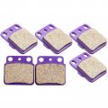 Carbon Fiber Brake Pads Fit For 2004 2005 2006 2007 2008 Arctic 400 2003 Kawasaki Kfx400 07 08 2009 2012 Suzuki Quadsport Z400