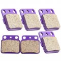 Ocpty Carbon Fiber Brake Pads Fit For 2004 2005 2006 2007 2008 Arctic 400 2003 Kawasaki Kfx400 07 08 2009 2012 Suzuki Quadsport