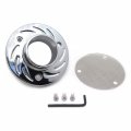 Hongk- Exhaust Tip Compatible With Txr450r Atv Dirt Bike All Years Electric Kickstart Chrome B01c0sya14