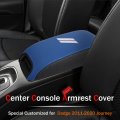 Lexley For Dodge 2011-2020 Journey Interior Accessories Hash Mark Center Console Pad Waterproof Anti-scratch Leather Protector