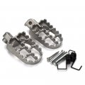 Aluminium Dirt Bike Footrests Footpegs Pedals For Xr50r Pw50 Crf70 Tw200 Klx110 Crf50 50cc To 125cc Taotao And Chinese 4 Stroke 