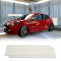 X Autohaux 400x120x15mm 2pcs Car Garage Wall Guard Door Bumper Protector Anti Collision Waterproof White