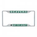 Minot State University Beavers Msu Metal License Plate Frame For Front Or Back Of Car Officially Licensed Mascot 