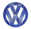 Genuine Vw Front Grille Emblem Jetta-hybrid 2013-2014 With Blue Inset 5c6853601dlip