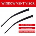 Aintier Ventvisor Side Window Deflector Visors Rain Guard Set Fits For 2001-2005 Honda Civic Coupe