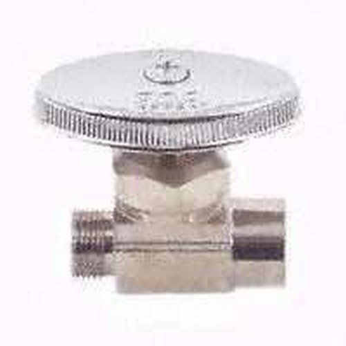 Straight Valve 0 5 In Sweat X Compression Connection Brass Body Chrome Finish Pp62pclf 6 Pack