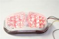 Smt-led Tail Light Turn Signals Compatible With Fazer Fz1 2006 2007 2008 2009 2010 Clear B075vmmh36