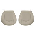 Driver Passenger Bottom Perforated Leather Replacement Seat Covers For Chevy Traverse Gmc Acadia 2008-2017 Buick Enclave 