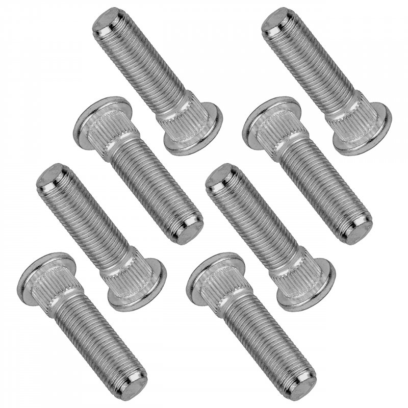 8 Rear Wheel Hub Stud Bolts Grade For Polaris Ranger Crew 800 4x4 6x6 2010 2011 2012 2017 1 5 In X 0 61
