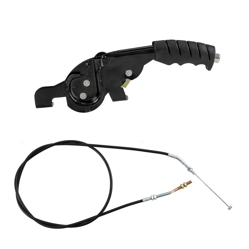 Tdpro Rear Brake Cable And Hand Lever For Atv Quad Go Kart Trike Buggy 4-wheeler